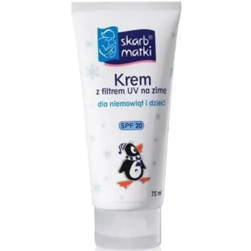 Skarb Matki Krem z filtrem UV na zimę dla dzieci i niemowląt SPF 20