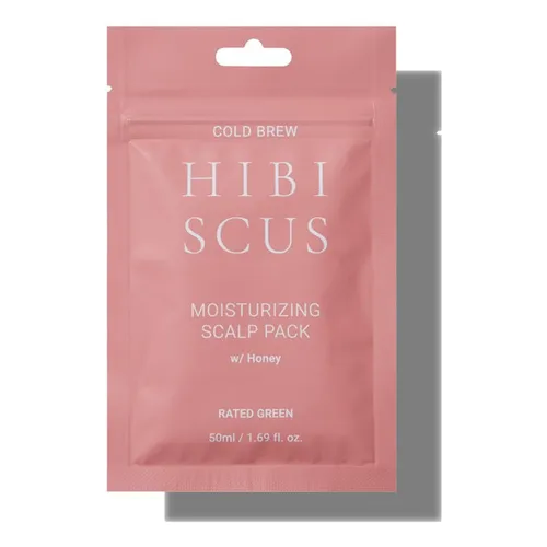 Rated Green Cold Brew Hibiscus Moisturizing Scalp Pack w/ Honey (Kuracja nawilżająca skórę głowy z hibiskusem i miodem)