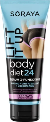 Soraya Body Diet 24, Serum 3-funkcyjne `Ujędrnianie, lifting i antycellulit` (nowa wersja) - 1