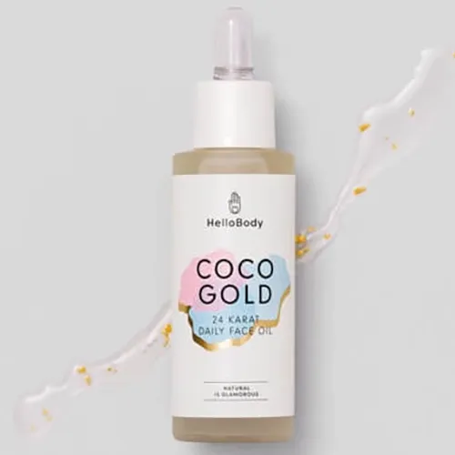 HelloBody Coco Gold, 24 Karat Daily Face Oil (Olejek do twarzy)