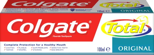 Colgate Total, Original, Fluoride Toothpaste (Pasta do zębów '12 - godzinna ochrona')