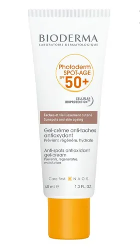 Bioderma Photoderm Spot - Age SPF 50+ (Antyoksydacyjny krem zapobiegający powstawaniu przebarwień i zmarszczek) - 2