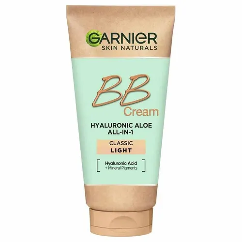 Garnier Skin Naturals, Hyaluronic Aloe All-in-1 BB Cream, Classic (Krem BB 5 w 1 dla każdego typu skóry)