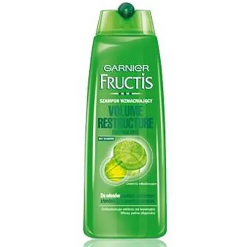 Garnier Fructis, Volume Restructure, Szampon wzmacniający (nowa wersja)