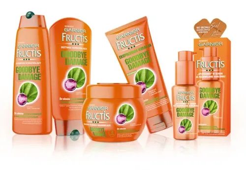 Garnier Fructis, Goodbye Damage, Ekspresowa kuracja do włosów bardzo zniszczonych, z rozdwojonymi końcówkami - 3