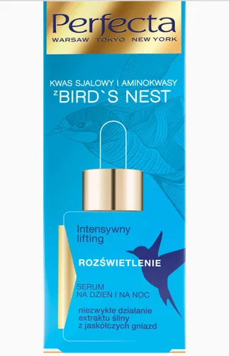 Perfecta Bird`s Nest, Serum na dzień i na noc `Intensywny lifting i rozświetlenie` - 2