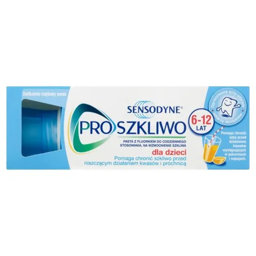 Sensodyne Pro Szkliwo, Pasta dla dzieci 6 - 12 lat