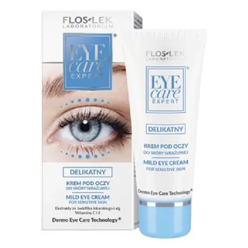 Floslek Eye Care, Delikatny krem pod oczy - 1