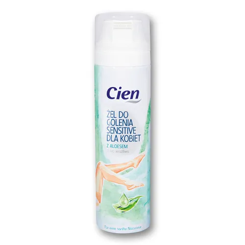 Cien Sensitive, Żel do golenia dla kobiet  z aloesem