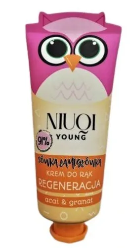 Niuqi Young, Krem do rąk regenerujący `Sówka łamigłówka` - 1