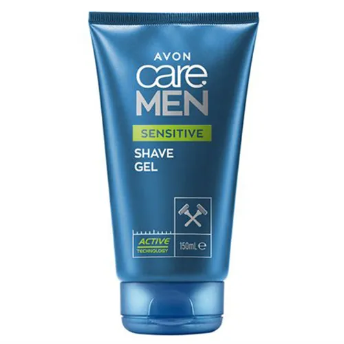 Avon Care Men, Active Sensitive, Shave Gel (Łagodny żel do golenia) - 1
