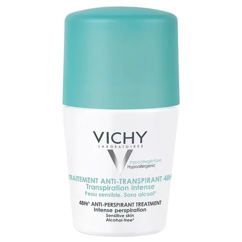 Vichy Traitement Anti-Transpirant 48H Peau Sensible (Kuracja przeciw intensywnemu poceniu do skóry wrażliwej) - 1