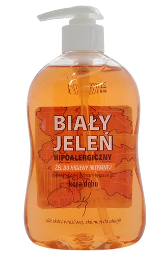 Biały Jeleń Hipoalergiczny żel do higieny intymnej z korą dębu - 2