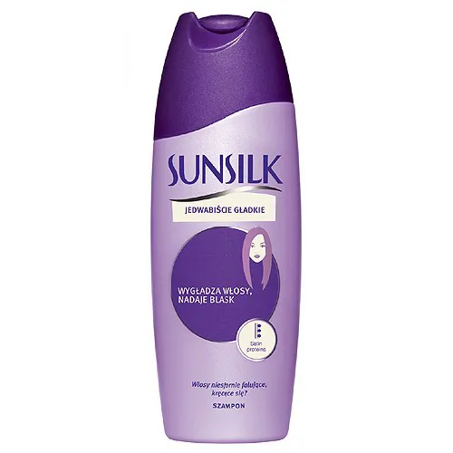 Sunsilk Jedwabiście gładkie, Szampon do włosów niesfornie falujących, kręcących się