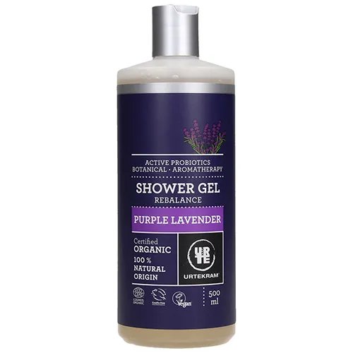 Urtekram Purple Lawender, Shower Gel (Żel pod prysznic o zapachu lawendy) - 3