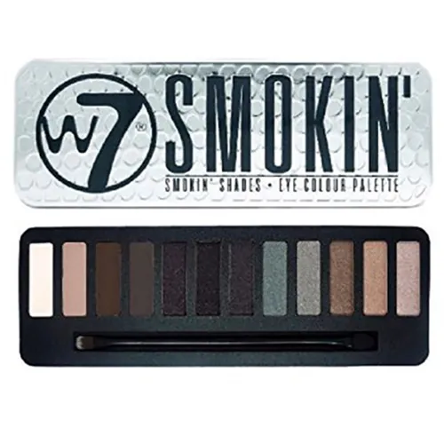 W7 Smokin', Smokin' Shades Eye Colour Palette (Paleta 12 cieni do powiek)