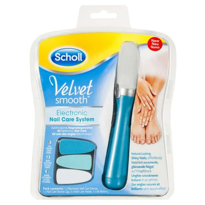 Scholl Velvet Smooth Elektroniczny system do piel gnacji paznokci opinie i ceny KWC by Wiza