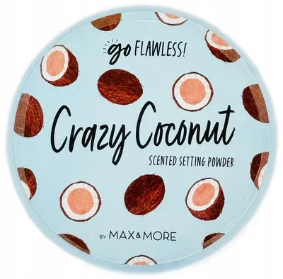 Max & More Crazy Coconut, Scented Setting Powder (Puder utrwalający)