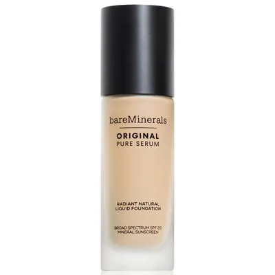 bareMinerals Original Pure Serum, Radiant Natural Liquid Foundation SPF 20 (Rozświetlający podkład do twarzy)