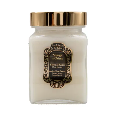 La Sultane de Saba Amber Musk Sandalwood, Shea Butter (Ambra, piżmo i drzewo sandałowe, Masło shea)