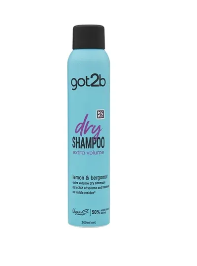 Got2b Lemon & Bergamot, Extra Volume, Dry Shampoo (Cytryna i Bergamotka, Suchy szampon nadający objętość)