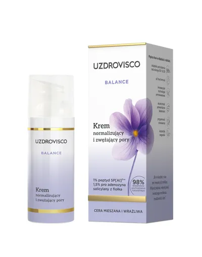 Uzdrovisco Balance, Krem normalizujący i zwężający pory