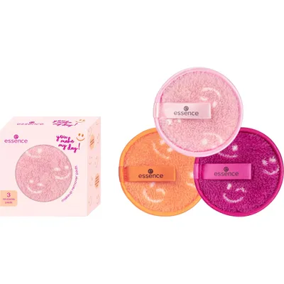 Essence You Make My Day! , Makeup Remover Pads (Płatki do demakijażu wielokrotnego użytku)