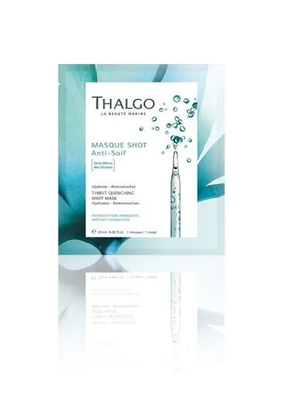 Thalgo Thirst Quenching Shot Mask (Nawilżająco-remineralizująca maska do twarzy w płachcie)