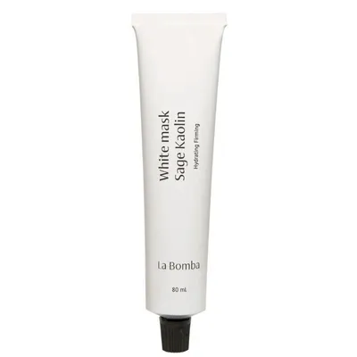 Labomba Sage Kaolin, White Mask (Maseczka do twarzy z organiczną białą glinką)