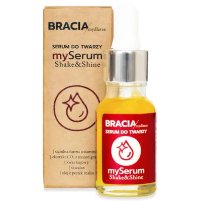 Bracia Mydlarze Shake & Shine, Serum do cery naczynkowej z witaminą C