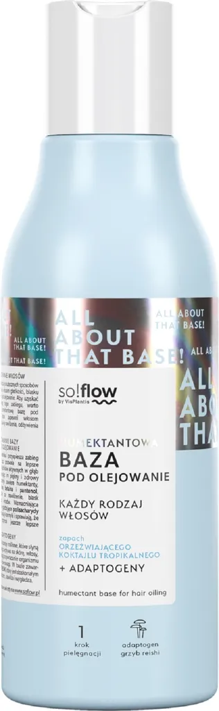so!flow Baza humektantowa  pod olejowanie włosów
