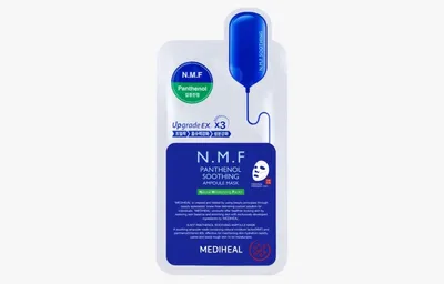 Mediheal N.M.F Panthenol Sooting, Ampoule Mask (Kojąca maseczka do twarzy w płachcie)
