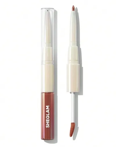 Sheglam Lip Rules Liner & Gloss Pen, 2 in 1 (Błyszczyk z konturówką do ust 2w1)