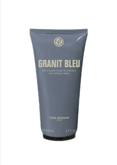 Yves Rocher Granit Bleu, Hair & Body Wash (Żel pod prysznic 2w1)