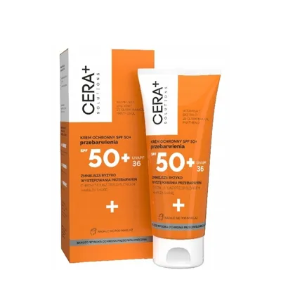 CERA+ Solutions Krem ochronny na przebarwienia SPF 50