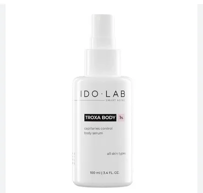Idolab TROXA Body, Capillaries Control Body Serum (Przeciwobrzękowe i wzmacniające naczynia serum do ciała)