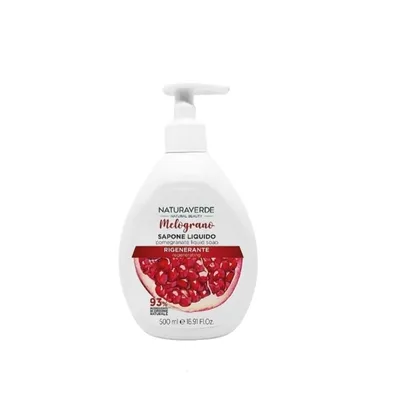 Naturaverde Pomegranate, Oil Liquid Soap (Granat, Mydło w płynie)