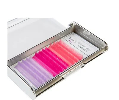 Looksus Lashes Color Mix Lashes (Kolorowe rzęsy do przedłużania (różne rodzaje))