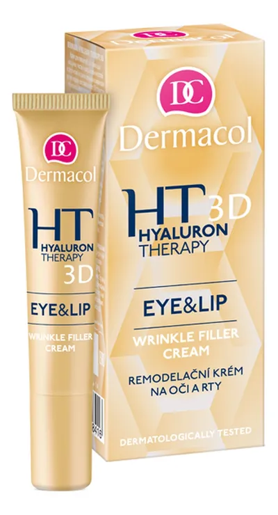 Dermacol Dermacol Hyaluron Therapy 3D, Eye & Lip Cream (krem modelujący okolice oczu i ust)