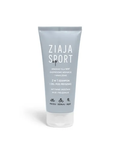 Ziaja Sport, 2 w 1 Szampon i żel pod prysznic