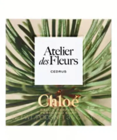 Chloe Atelier des Fleurs, Cedrus, Perfumed Soap Bar (Perfumowane mydło w kostce)