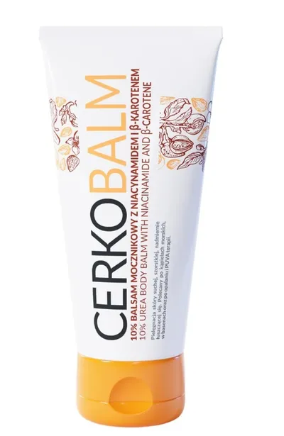 Cerko Cerkobalm, 10% balsam mocznikowy z niacynamidem i b-karotenem
