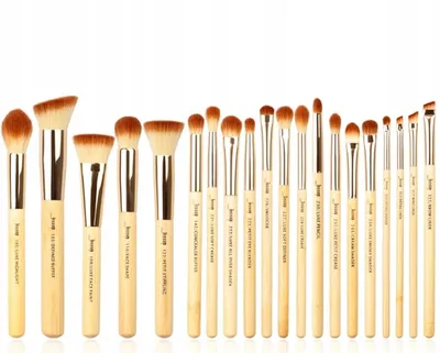 Jessup T145, Bamboo Brush Set (Zestaw 20 pędzli do makijażu)