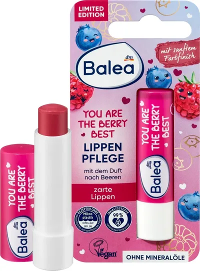 Balea You Are the Berry Best, Lip Balm (Pomadka do ust)