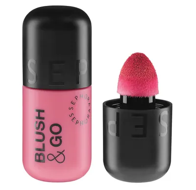 Sephora Collection, Blush & Go (Matowy róż w płynie)