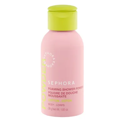 Sephora Collection, Foaming Shower Powder (Myjący puder pod prysznic)