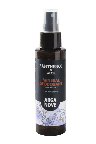 Arganove Dezodorant mineralny ałunowy bezzapachowy `Pantenol, aloes`