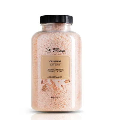 Stara Mydlarnia Eco Botanica, Cashmere, Bath Caviar (Kawior do kąpieli)