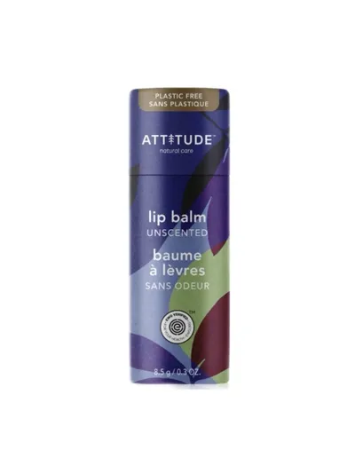 Attitude Unscented Lip Balm (Bezzapachowy balsam do ust w sztyfcie)