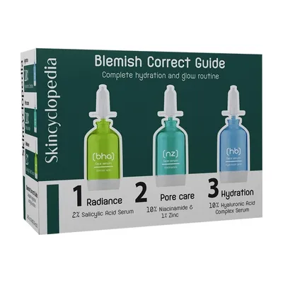 Skincyclopedia Blemish Correct Guide, Kuracja na niedoskonałości